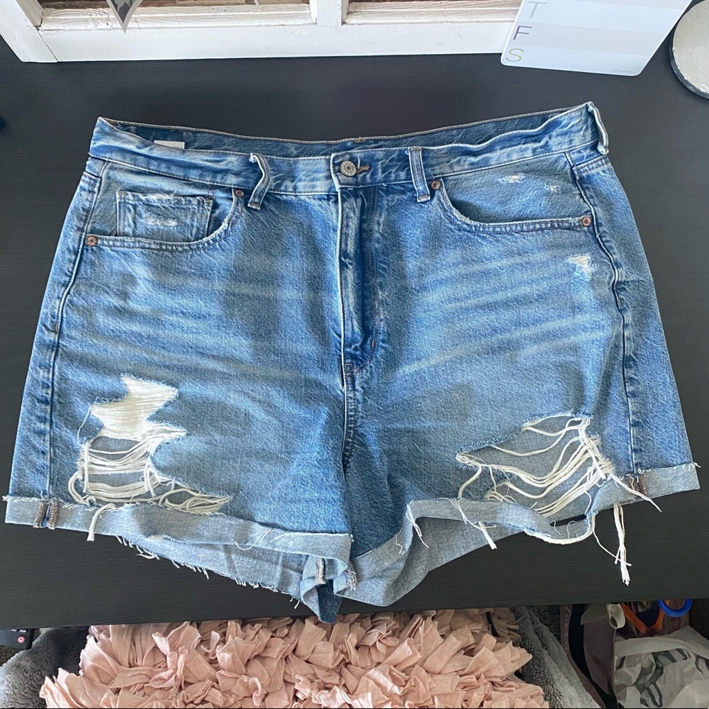 American Eagle Jean Shorts (Mom Cut)